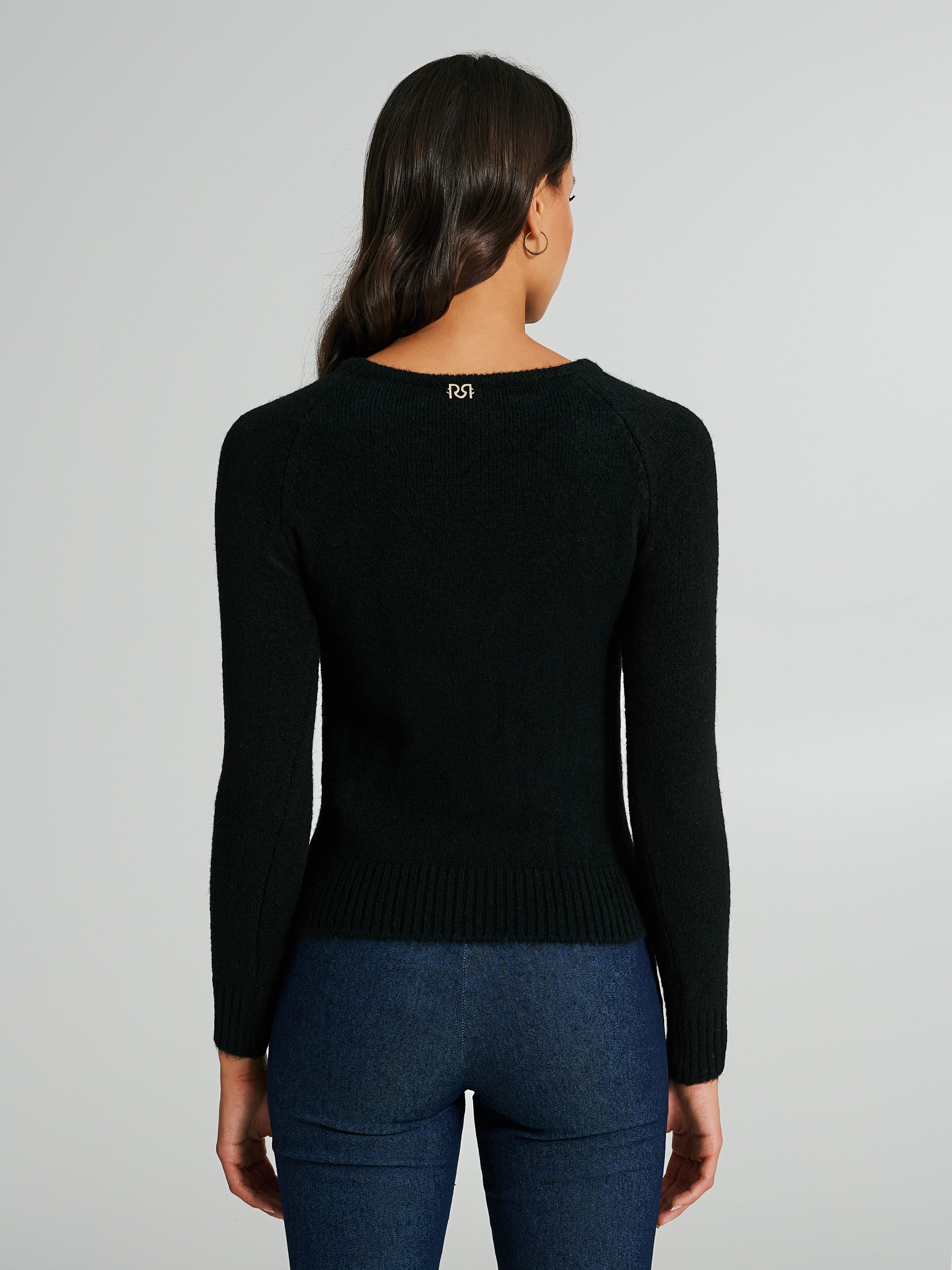 Pull avec epaule clearance ouverte