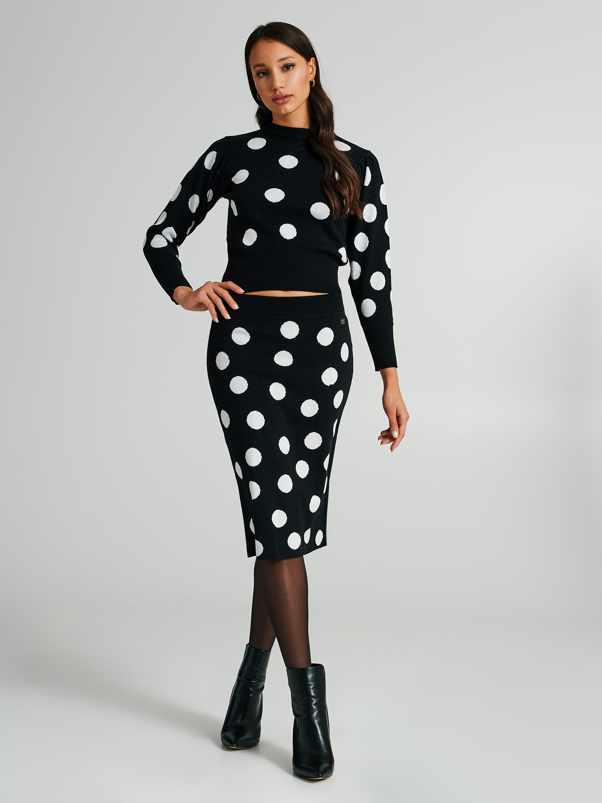 Maglia a pois new arrivals