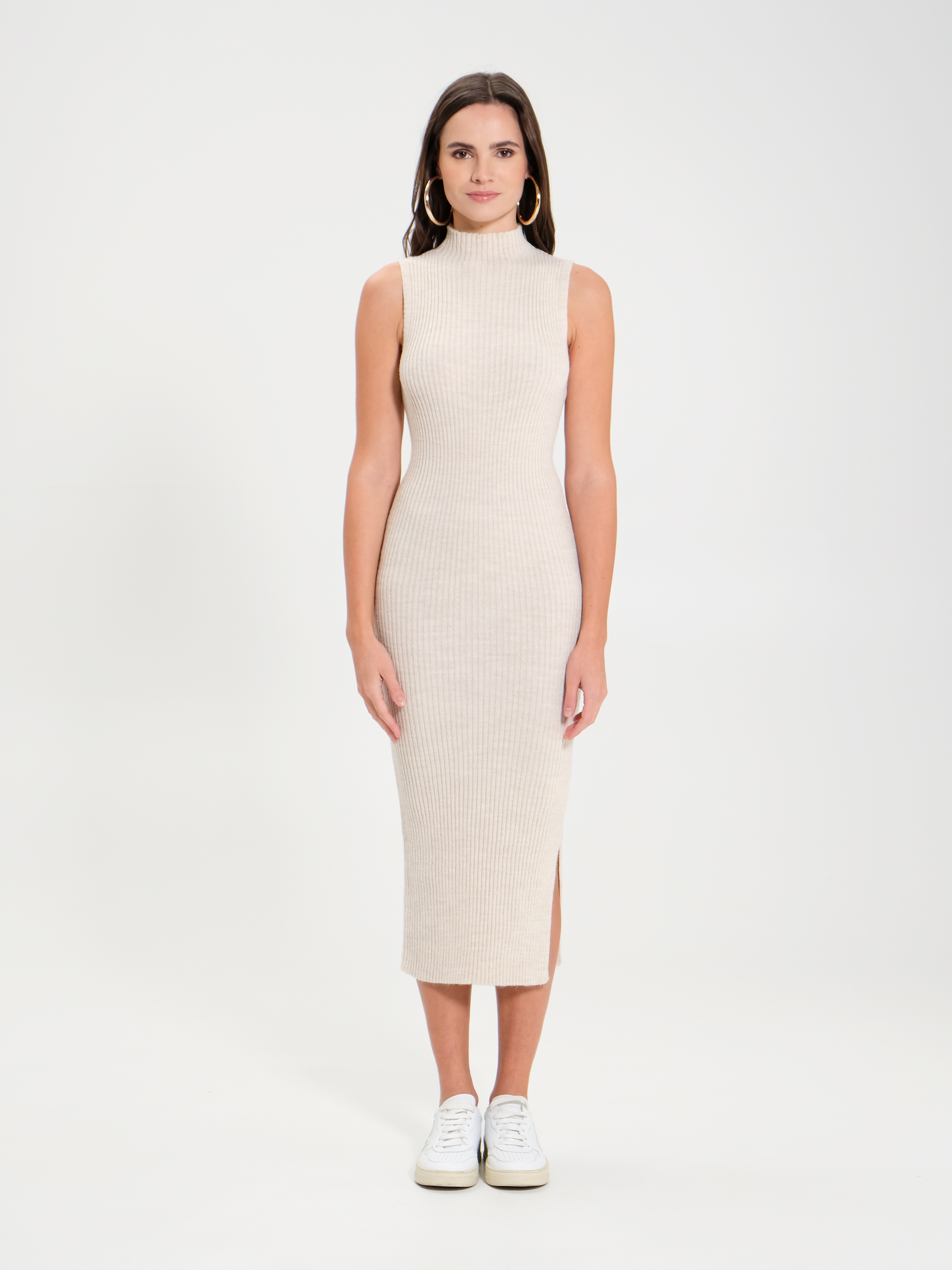 Kleid ärmellos midi Clearance