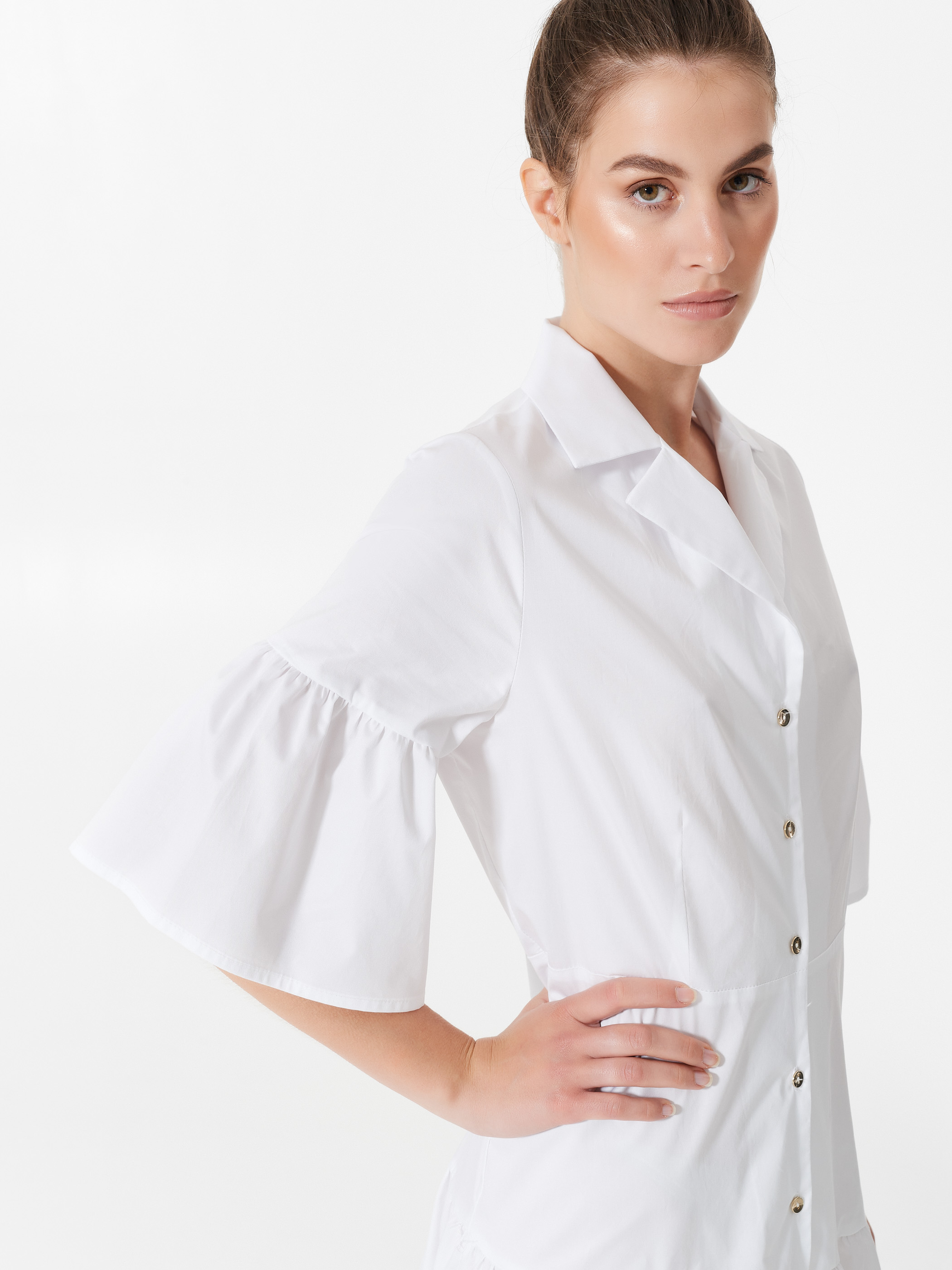 shirt with frills