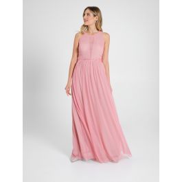 Abito in Tulle Rosa Antico Rinascimento
