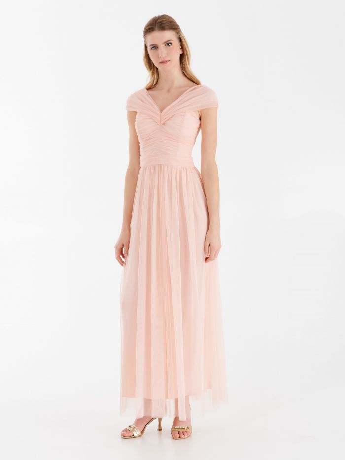 Rinascimento atelier draped dress, pink Atelier draped dress, pink Rinascimento