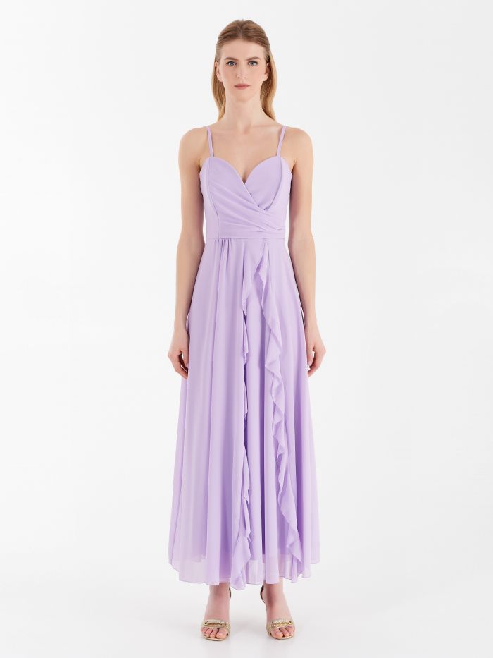 Atelier empire dress, lilac Atelier empire dress, lilac Rinascimento