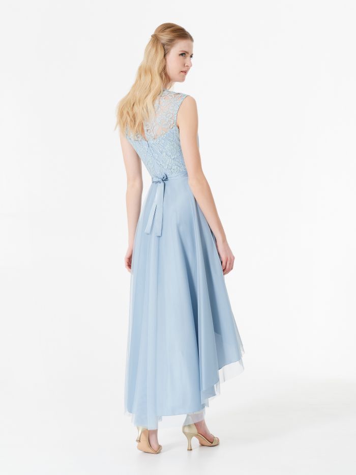 Rinascimento atelier tulle and lace dress, light blue Atelier tulle and lace dress, light blue Rinascimento