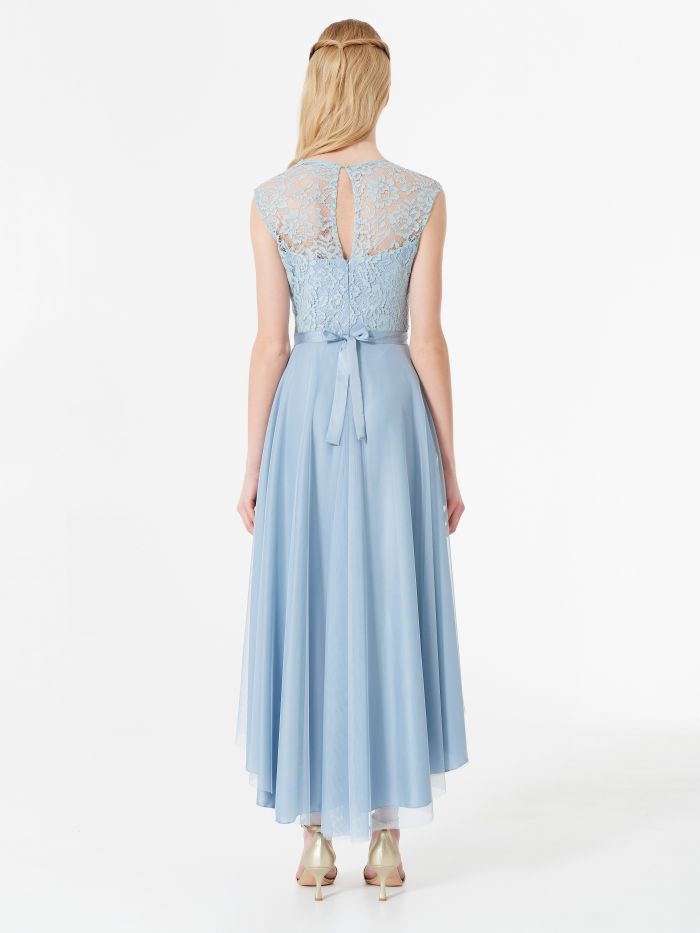 Rinascimento atelier tulle and lace dress, light blue Atelier tulle and lace dress, light blue Rinascimento