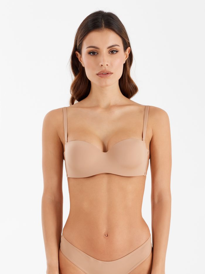 Rimini padded bandeau  Rimini padded bandeau, nude Rinascimento