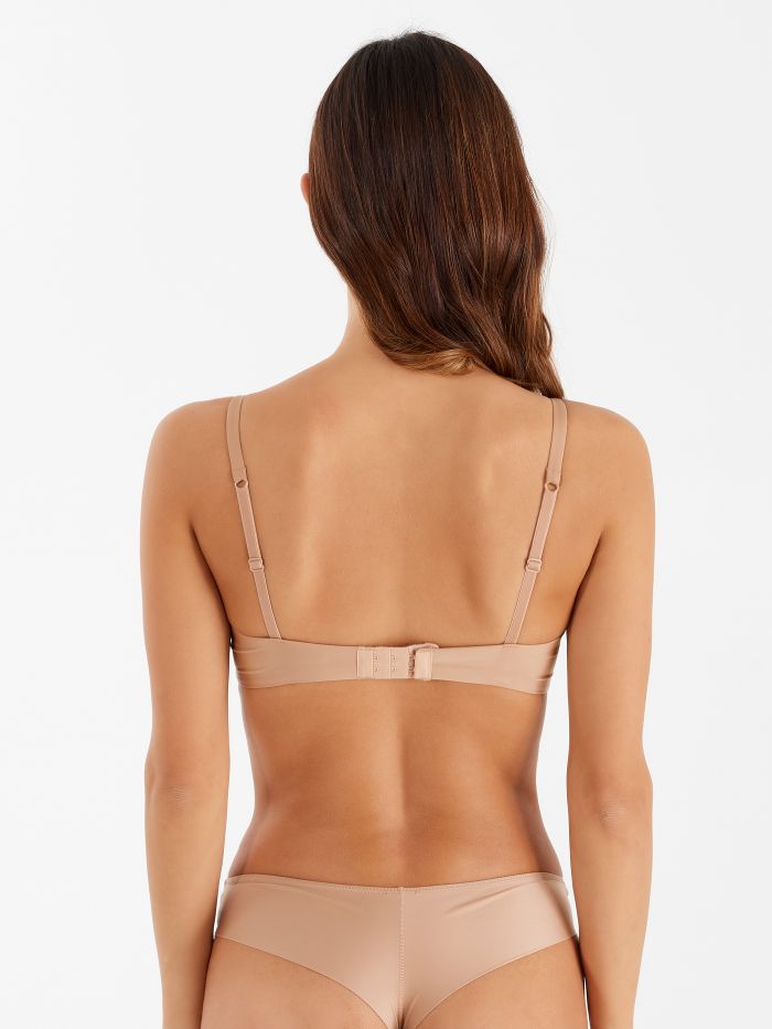 Torino padded triangle bra Torino padded triangle, nude Rinascimento