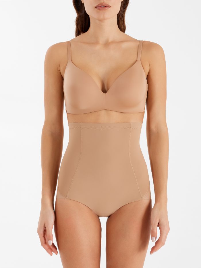 Bologna high-waist brief Bologna high-waist brief, nude Rinascimento