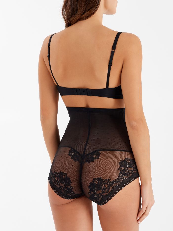 Culotte a vita alta Palermo Culotte a vita alta Palermo color Nero Rinascimento