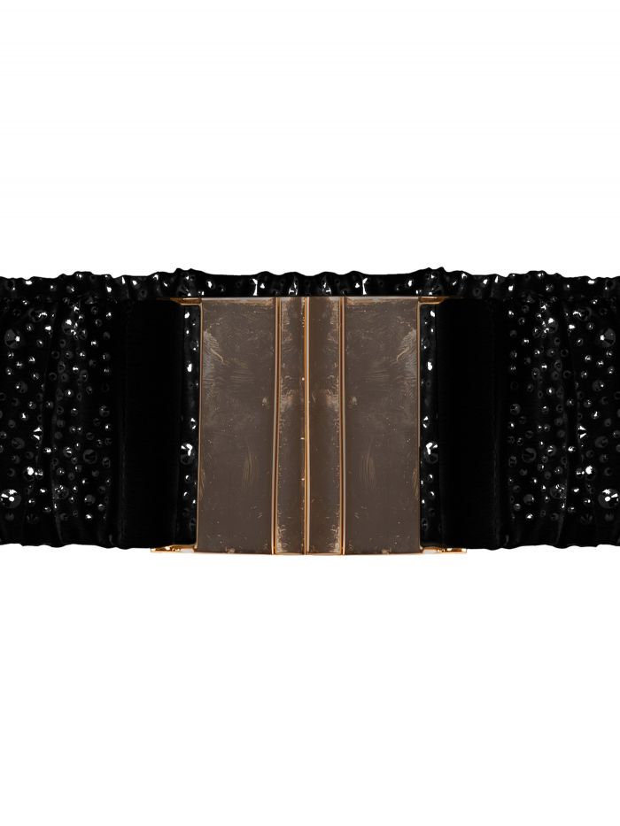 Elastic Belt with Rhinestones  Rinascimento