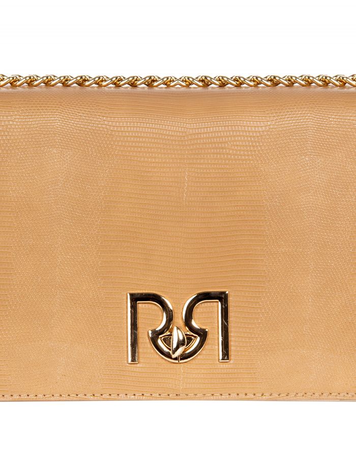 Shoulder bag with central logo.  Rinascimento