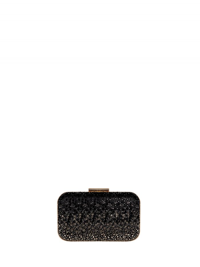 Borsa clutch con strass  Rinascimento