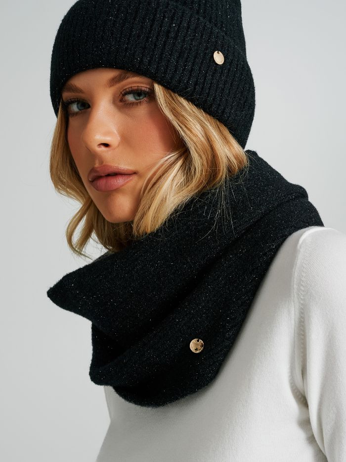 Lurex infinity scarf  Rinascimento