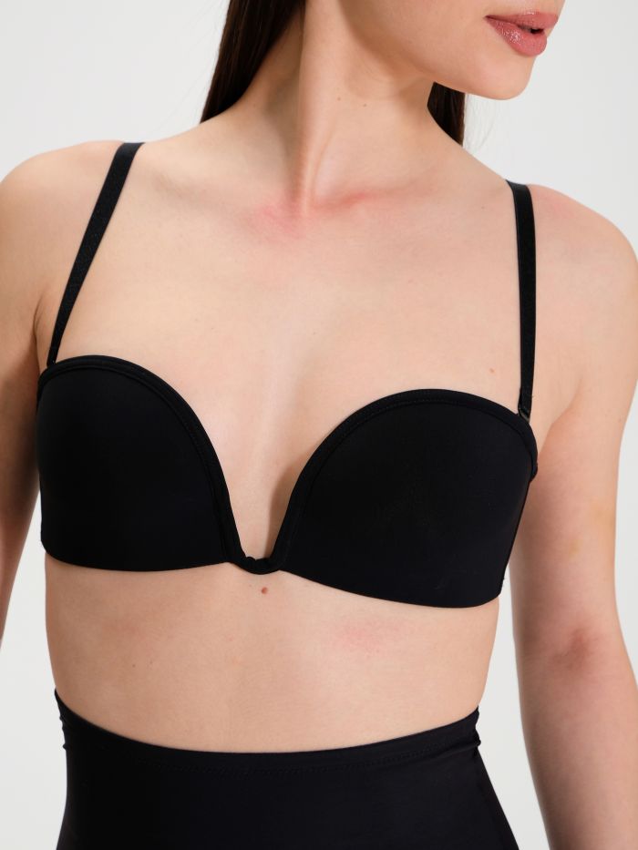 Sujetador bandeau con escote profundo   Rinascimento