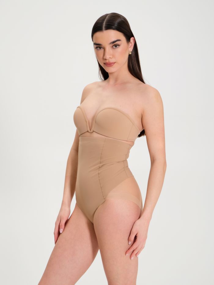 Sujetador bandeau con escote profundo   Rinascimento