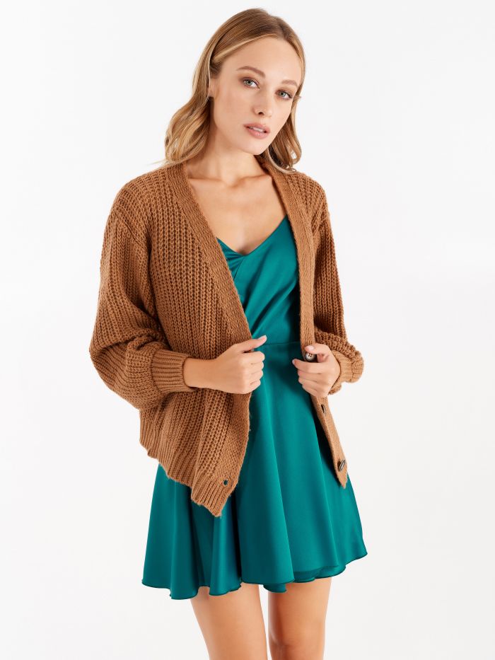brown sweater skirt