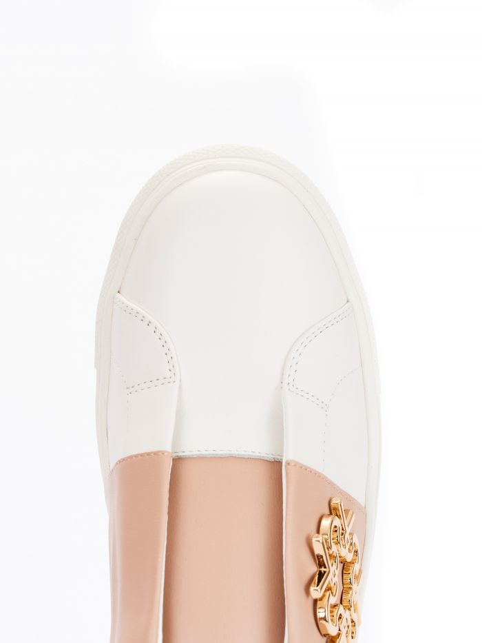 Monogram two-colour sneakers Monogram two-colour sneakers Rinascimento