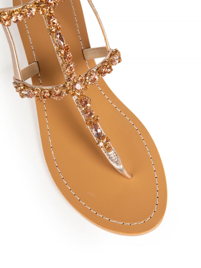 Rhinestone sandals Rhinestone sandals Rinascimento