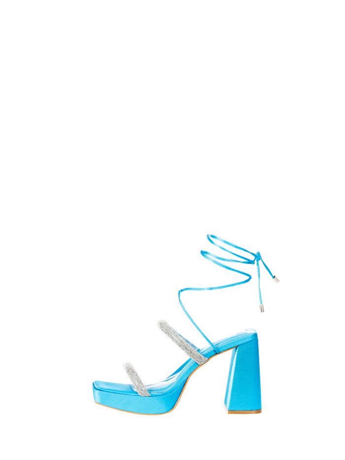 Jewelled Platform Sandals  Rinascimento