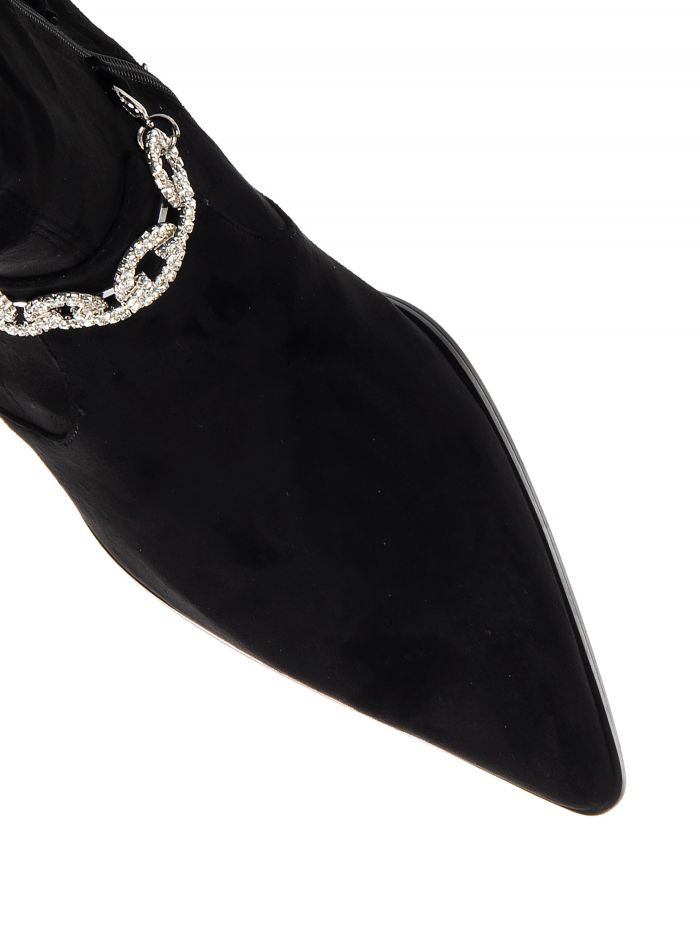 Ankle Boot with Rhinestone Anklet  Rinascimento