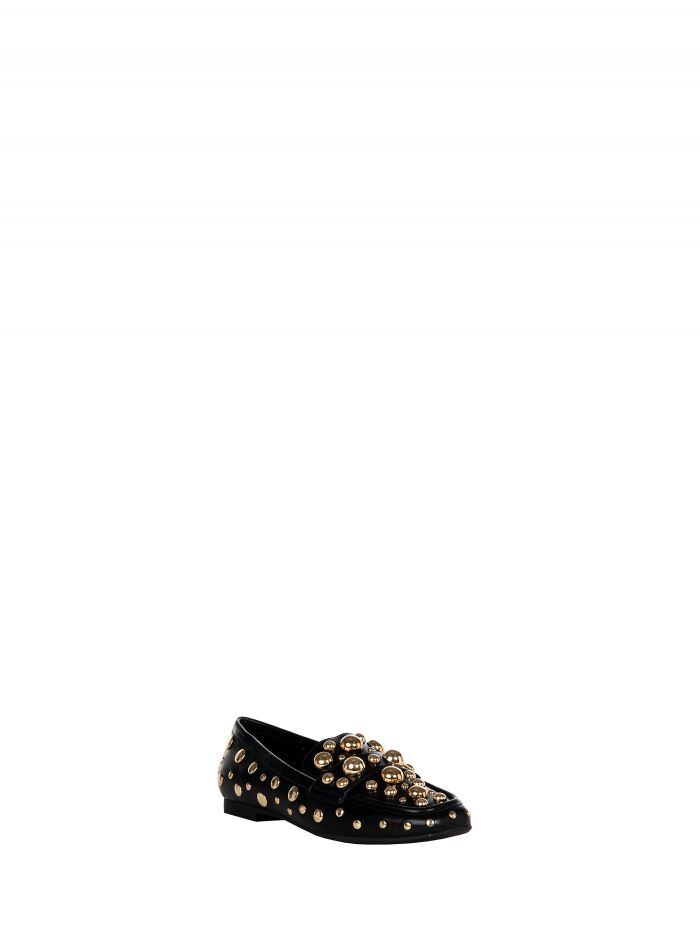 Mocassins en simili cuir clous ronds   Rinascimento