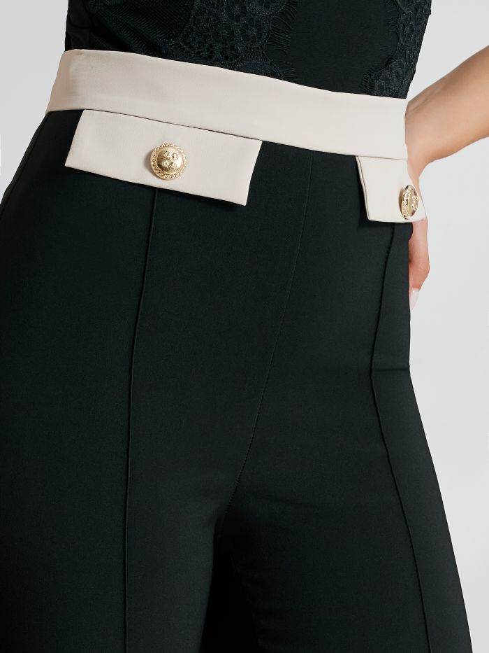 Zweifarbige Bistretch-Hose  Rinascimento