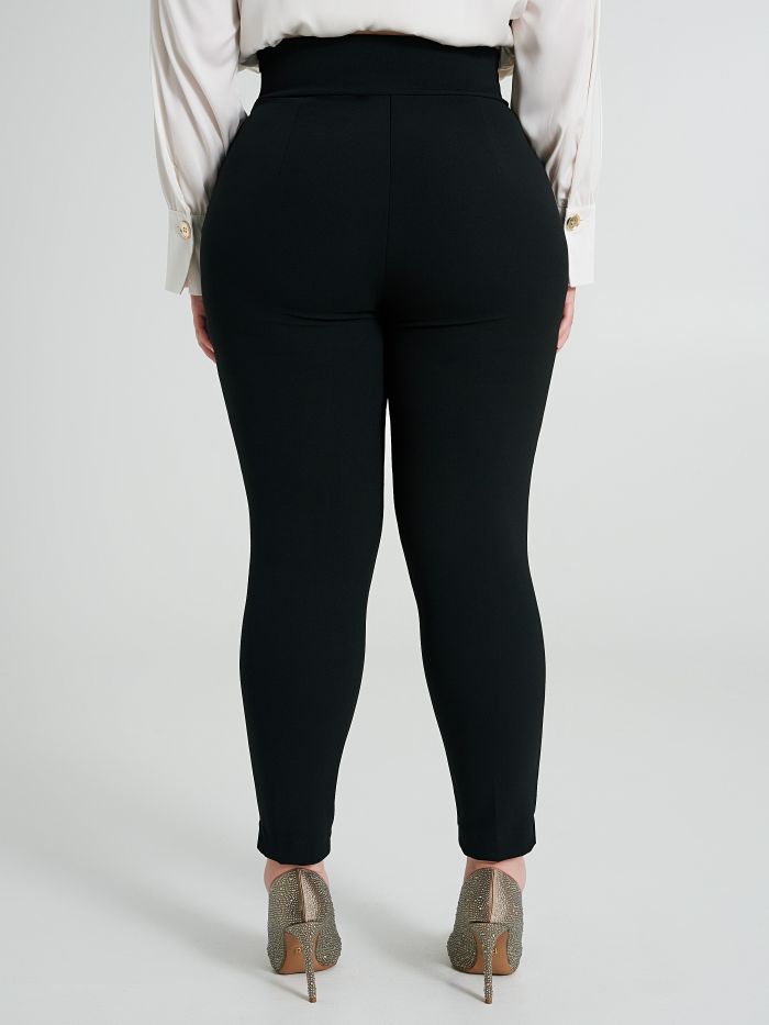 Pantaloni Curvy smocking in bistretch  Rinascimento