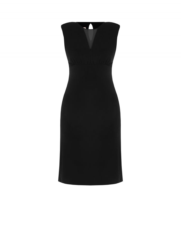 Abito Curvy incrociato in jersey  Rinascimento