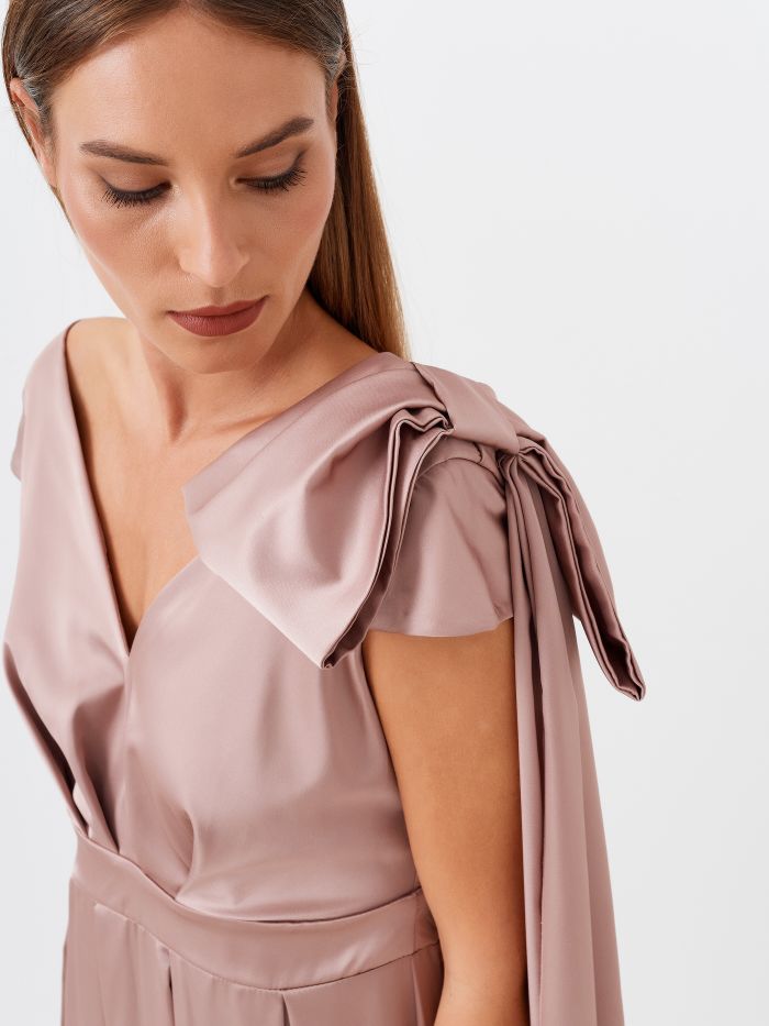 Pink Rinascimento atelier dress with a bow   Rinascimento