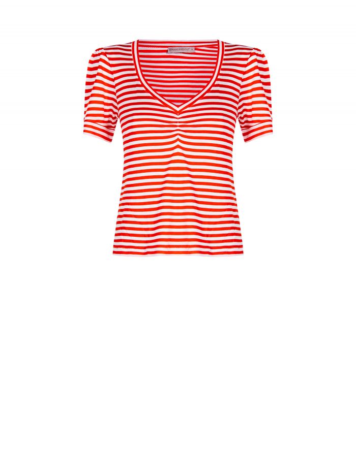 T-shirt rayé LENZING ™ ECOVERO ™  Rinascimento