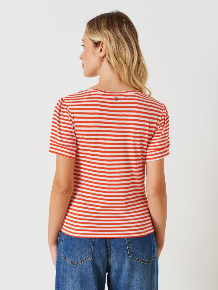 T-shirt rayé LENZING ™ ECOVERO ™  Rinascimento