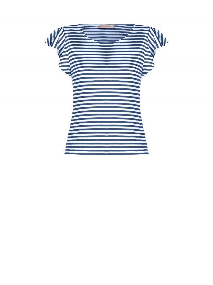 T-shirt rayé LENZING ™ ECOVERO ™  Rinascimento
