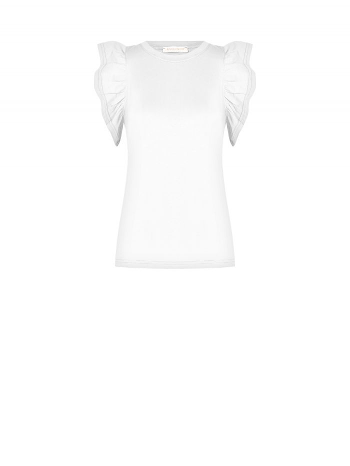 T-shirt avec manches à ailettes  Rinascimento