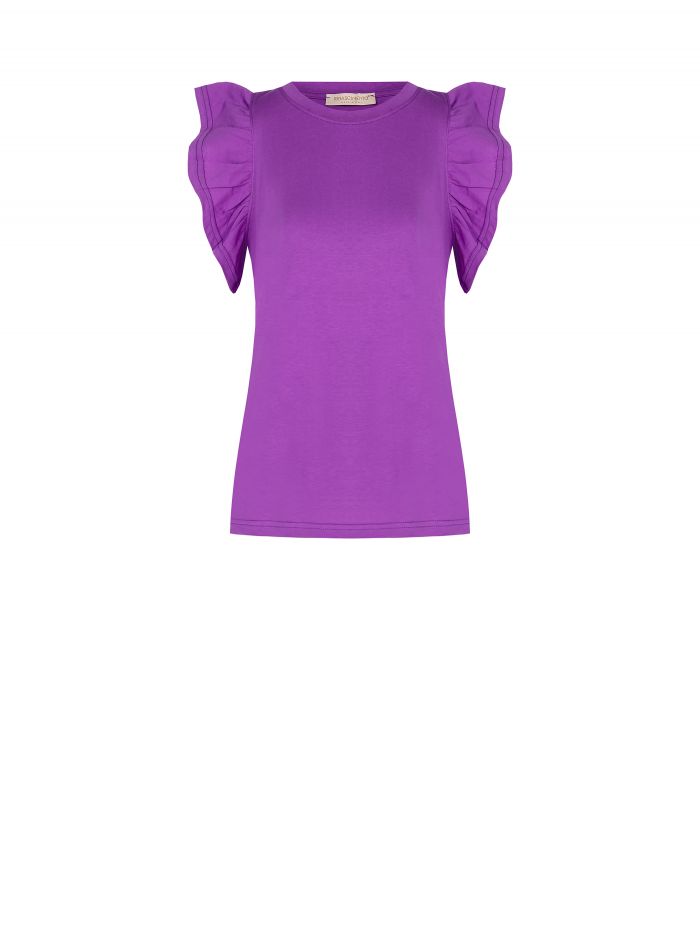 T-shirt avec manches à ailettes  Rinascimento