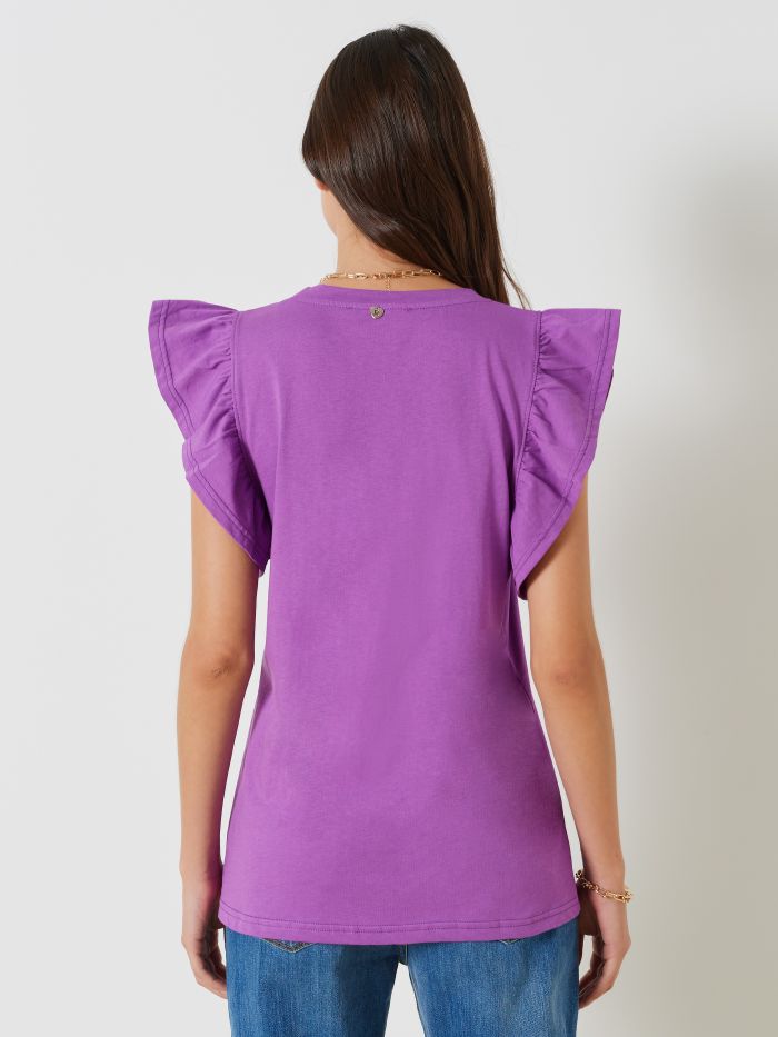 T-shirt avec manches à ailettes  Rinascimento