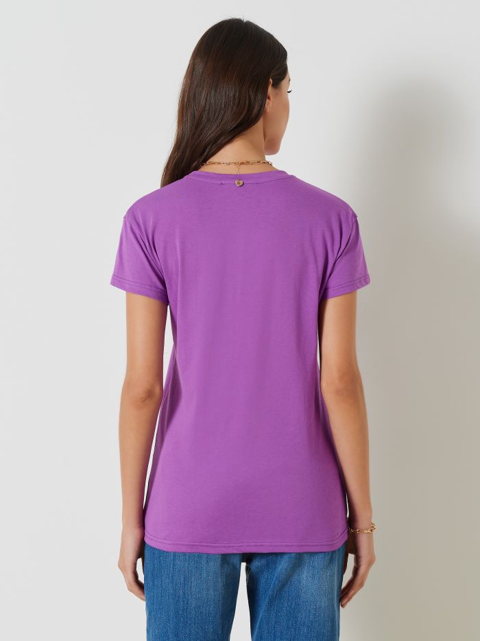 T-shirt uni à logo  Rinascimento