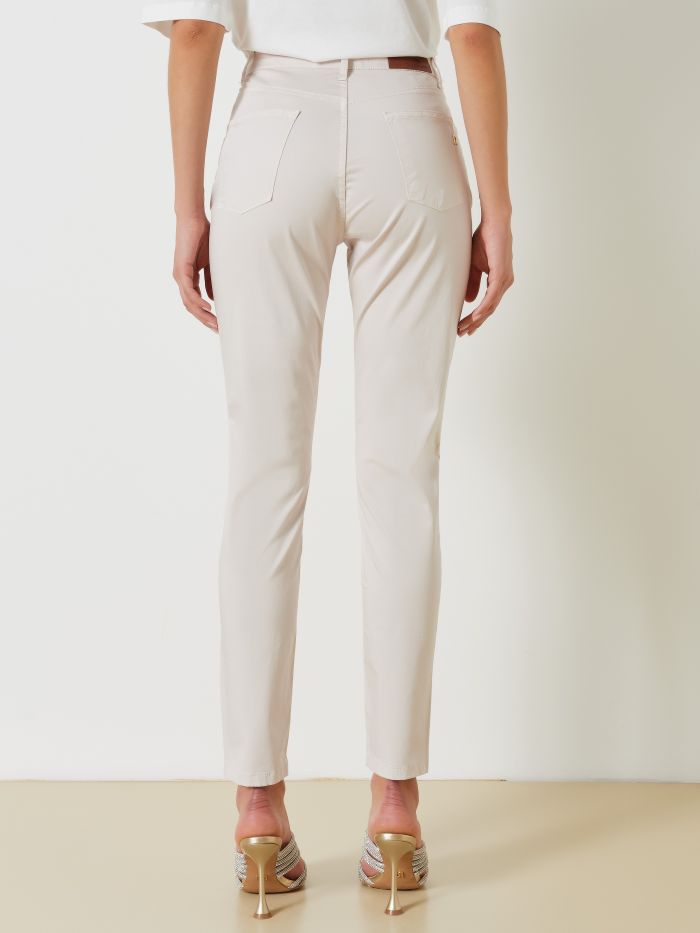 Pantaloni Skinny in Cotone  Rinascimento