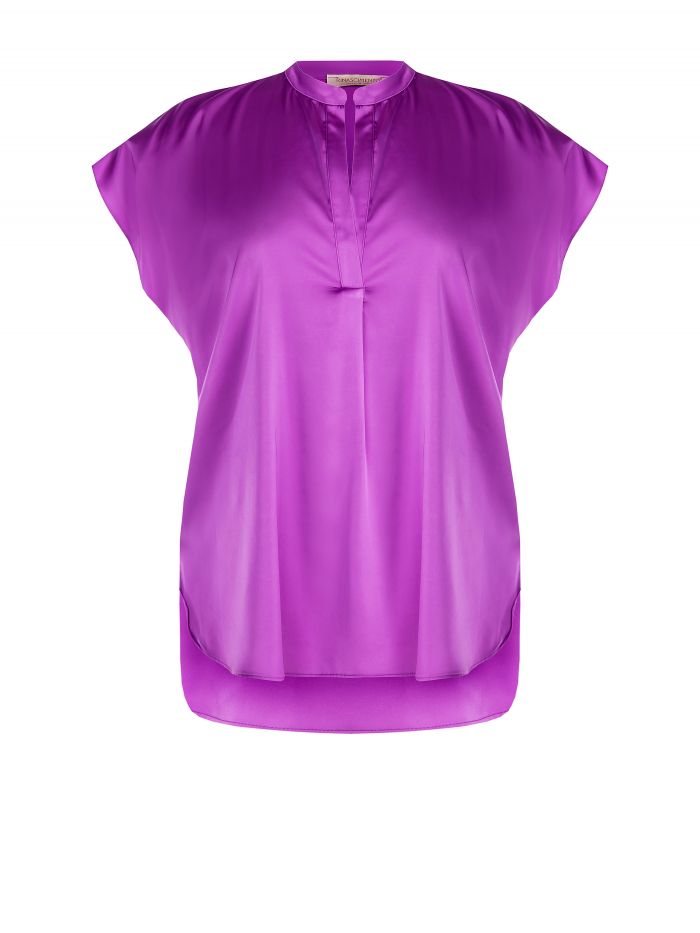 Blouse curvy en satin  Rinascimento