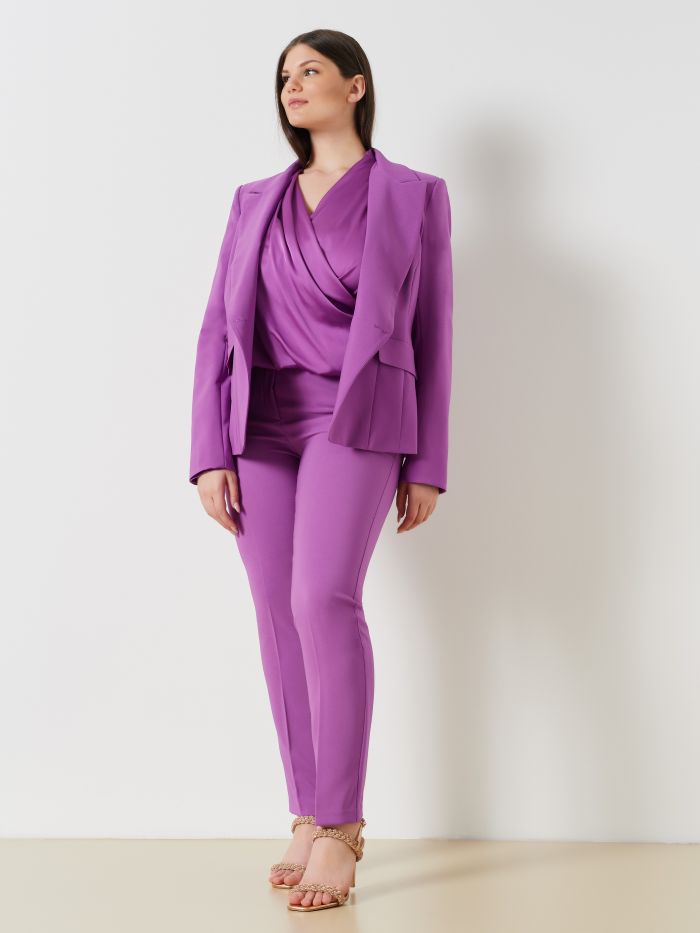 Blouse curvy en satin  Rinascimento