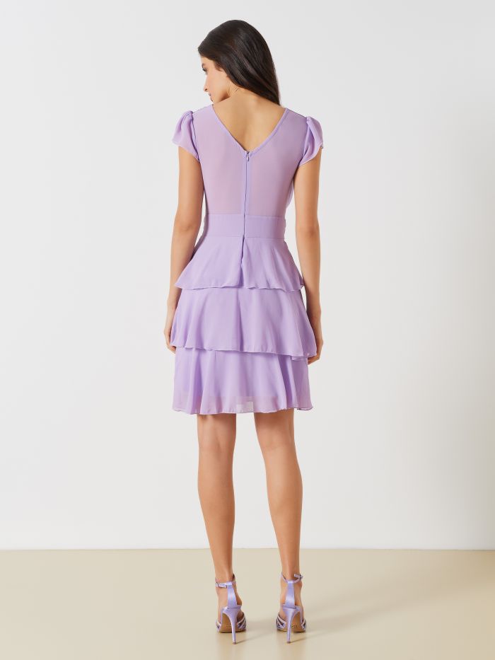 Short Dress with Volants  Rinascimento