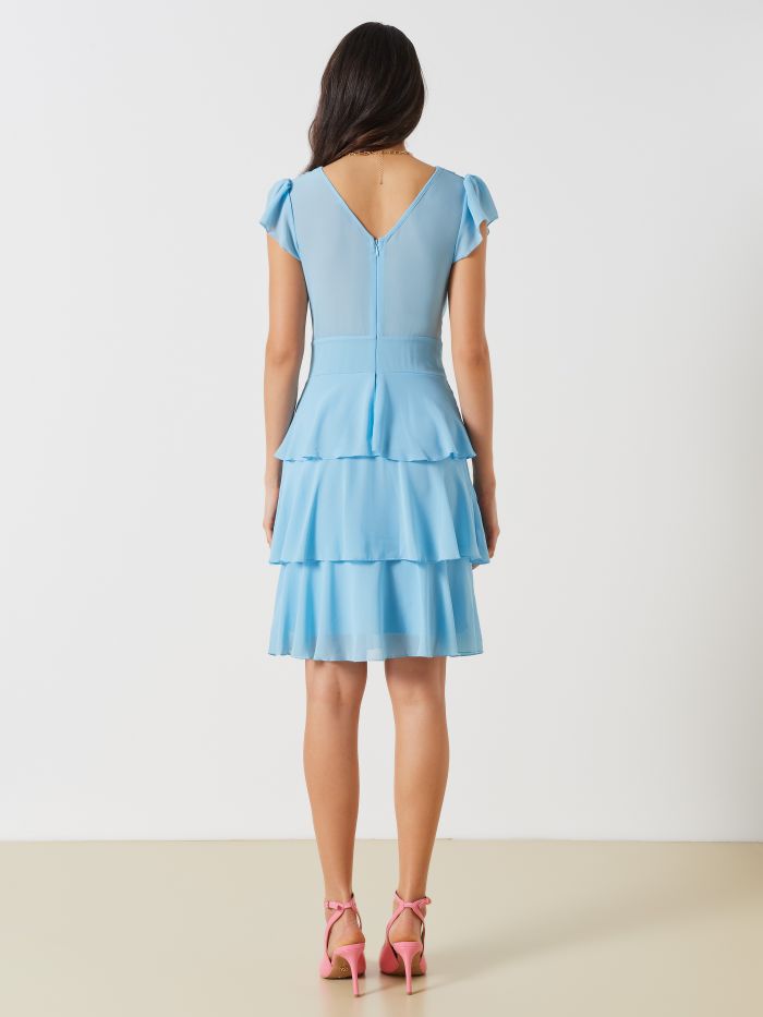 Short Dress with Volants  Rinascimento
