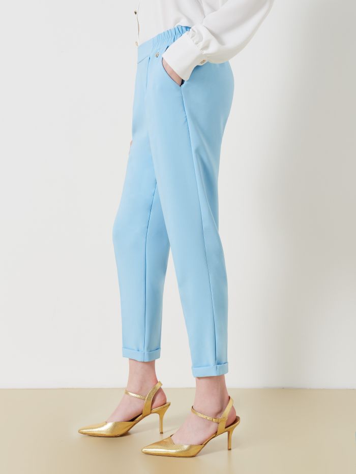 Pantaloni Jogger in Tessuto Tecnico   Rinascimento