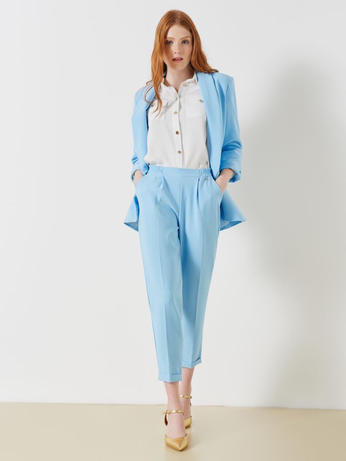 Pantaloni Jogger in Tessuto Tecnico   Rinascimento
