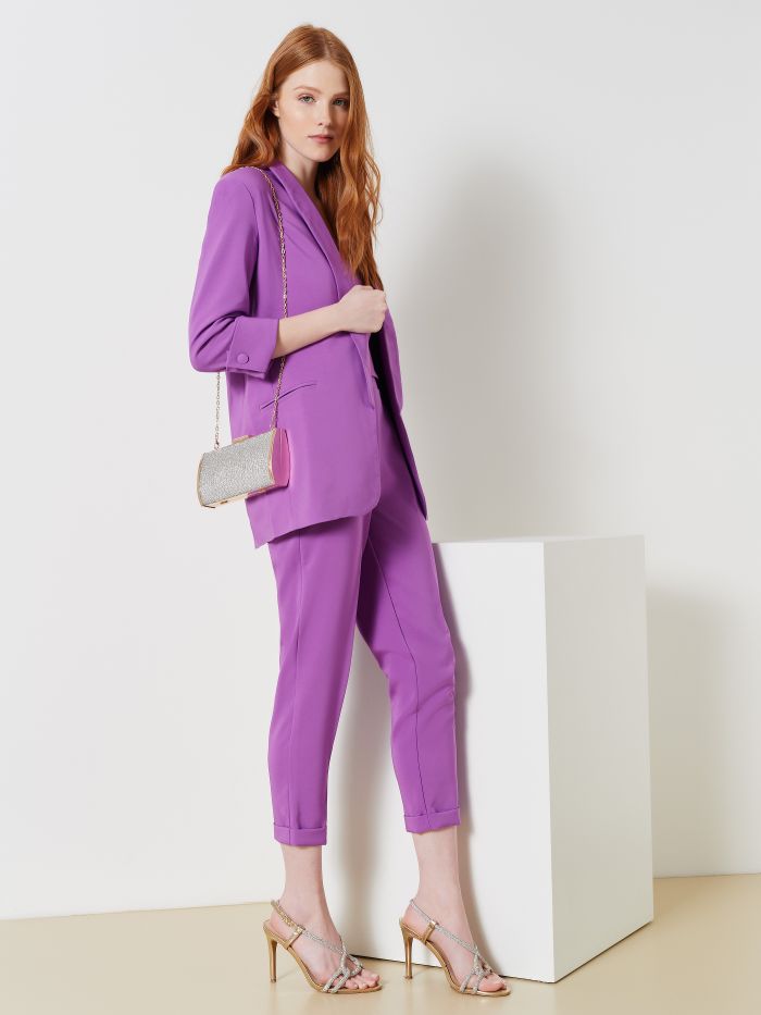 Veste sans boutonnage en tissu technique  Rinascimento