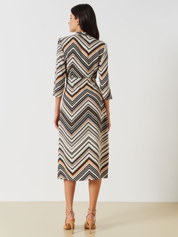 Vestido de chevron  Rinascimento