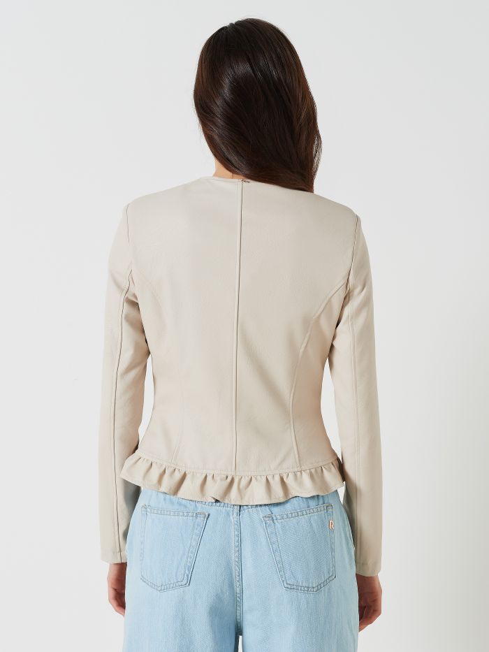 Veste en faux cuir  Rinascimento
