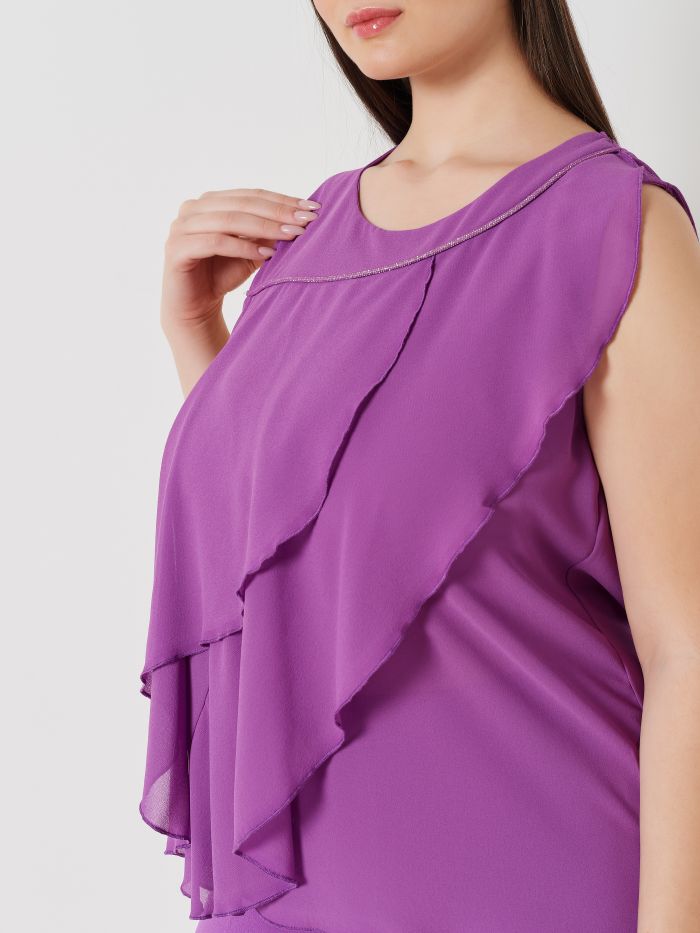 Curvy Top with Jewel Detail  Rinascimento