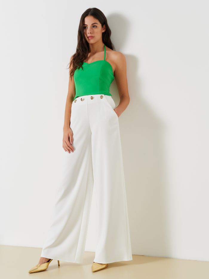 Pantalon coupe palazzo  Rinascimento