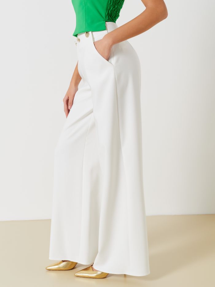 Pantalon coupe palazzo  Rinascimento