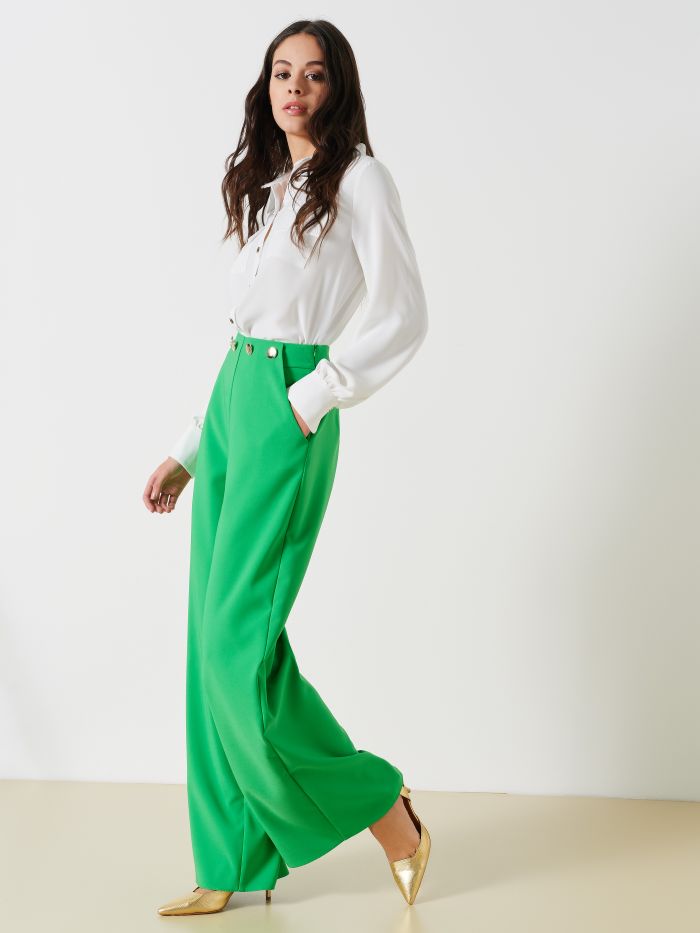 Pantalon coupe palazzo  Rinascimento